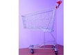 Nákupní vozík SAM - drátěný podvozek 