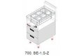 El. vodní lázeň s podestavbou se zásuvkami 700.BE-1.S-Z