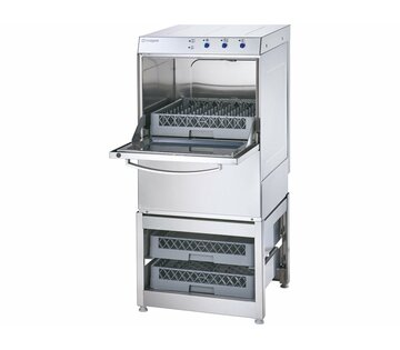 Myčka nádobí s podstavcem, univerzální s dávkovačem mycích prostředků, 50x50 cm | STALGAST, 801502