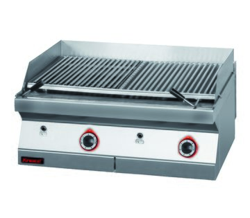 Lávový gril bez podestavby Kromet 700.OGL-800