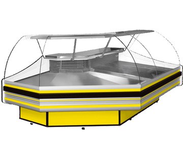 Chladicí obslužná vitrína COLD HAMBURG 