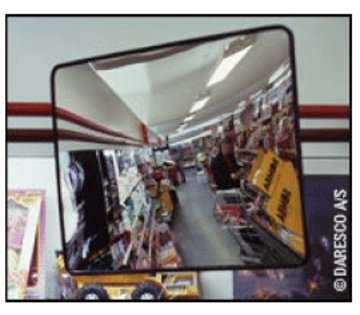 Kontrolní zrcadla obdélníková 400 x 600 mm