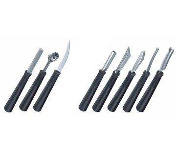 Sestava dekoračních nožů k vykrajování (8ks.)