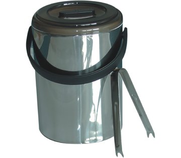 Nádoba na led s kleštěmi 2l