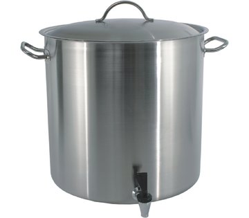 Hrnec s výpustným ventilem a poklicí (50 l)