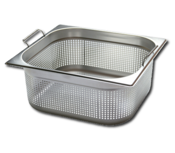 Gastronádoba děrovaná z úchyty GN 1/2 150