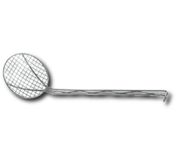 Naběračka cedníková pr.20 cm