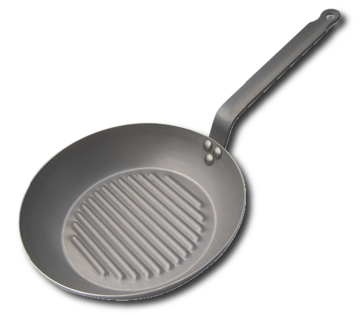 Pánev CARBONE PLUS grilovací kulatá (&#216; 30cm)