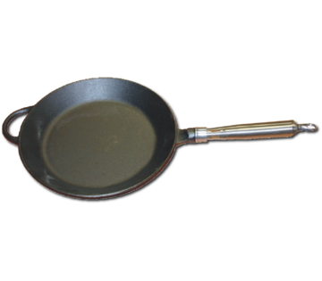 Pánev na steaky - litinová (průměr 25cm)