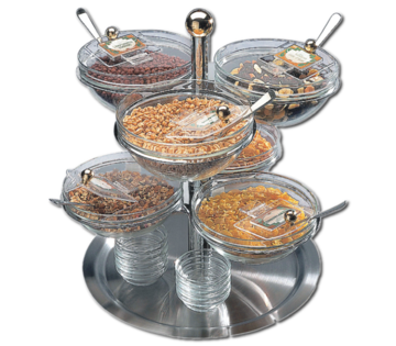 Etáž šestipatrová 23x48x60 cm