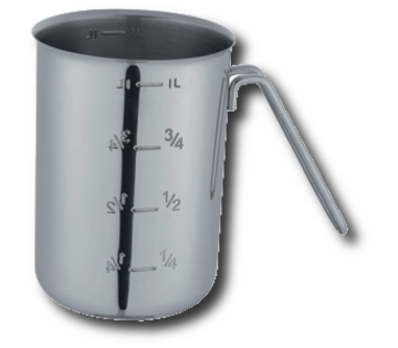 Odměrka nerezová 1 l