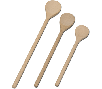 Vařečka dřevěná kulatá 45 cm
