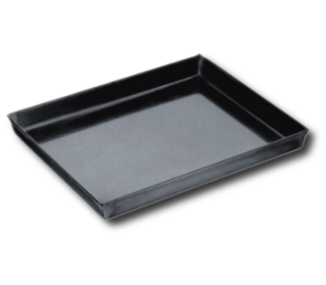 Plech na pizzu obdélníkový  60x40x3 cm