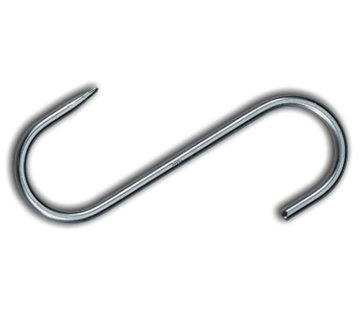 Hák ocelový 12cm (sada 10ks)