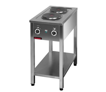 Elektrické vařidlo s policí Kromet 000.KE-2M