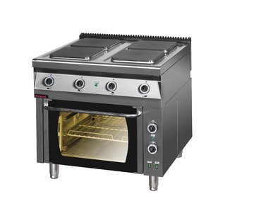 Elektrický sporák s elektrickou troubou Kromet 900.KE4-PE/T