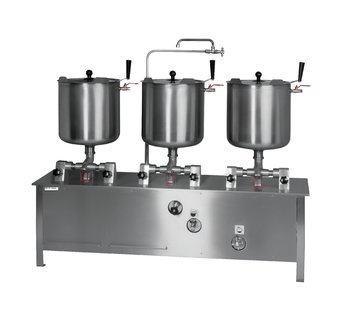 Elektrický varný kotlík trojitý vyklápěcí Lozamet ZE-6