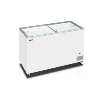 Pultová mraznička prosklené rovné víko Tefcold IC 501 SC