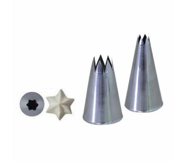 de Buyer Koncovka lisovaná hvězda 9 mm | D-2112-13N