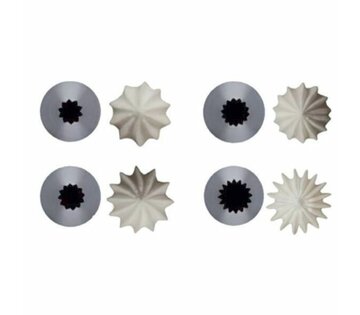 de Buyer Koncovka francouzská hvězda 17,5 mm | D-2116-17