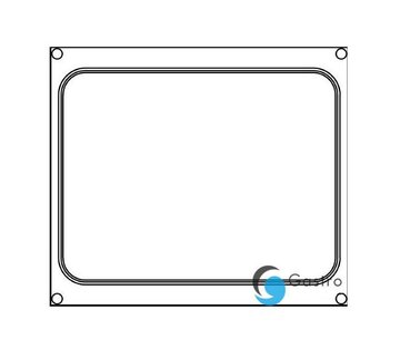 Matrice (rámek) do svářečky PRIMAX - nádoba 227x178mm (nedělená)