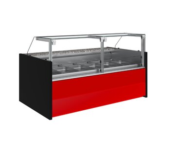 Obslužná ohřevná vitrína  HOT VERONA 