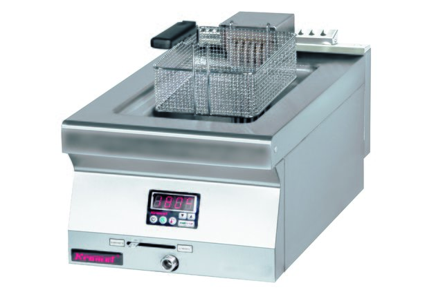 Elektrická fritéza bez podestavby 1x8 litrů Kromet 700.FE-10f