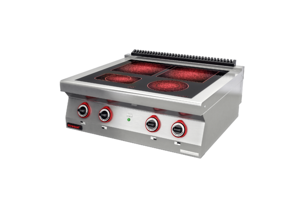 Elektrický sporák keramický Kromet 700KE-4