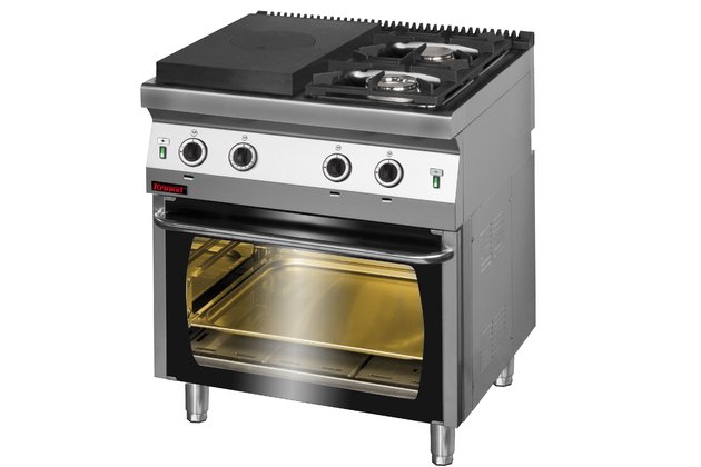 Plynové tálové vařidlo Kromet 700.KG2/I-400/PG-2 - plynová trouba