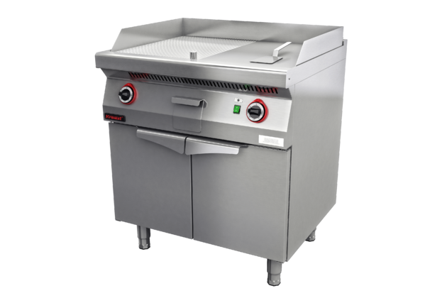 Plynová grilovací deska Kromet 700.PBG-800GR