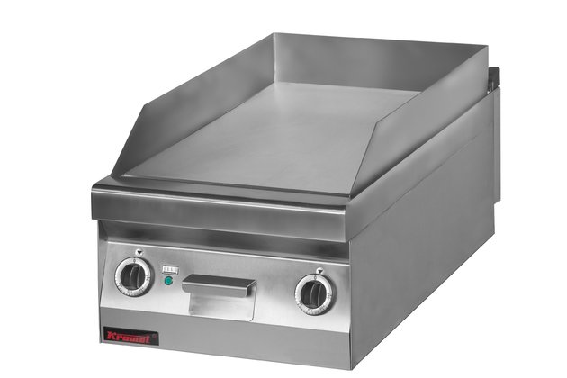 El. grilovací plotna hladká bez podestavby Kromet 900.PBE-450G