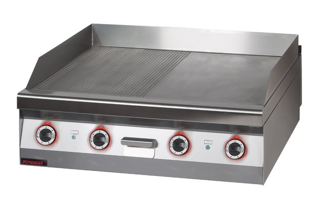 El. grilovací plotna bez podestavby Kromet 900.PBE-900GR