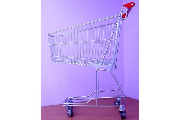 Nákupní vozík SAM - drátěný podvozek 