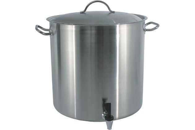 Hrnec s výpustným ventilem a poklicí (50 l)