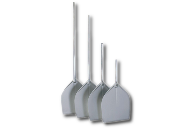 Lopata na pizzu celohliniková 36,8x36,8 dl.141 cm