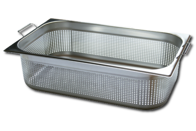 Gastronádoba děrovaná z úchyty GN 2/1 200