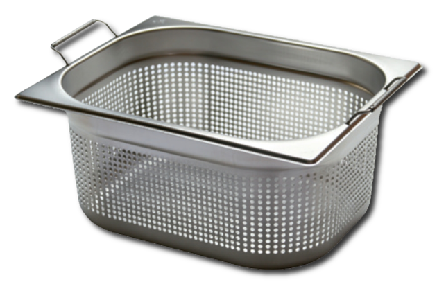 Gastronádoba děrovaná z úchyty GN 2/3 040