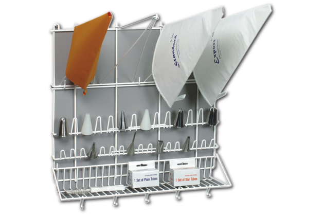 Věšák na pytlíky a koncovky 50x50 cm