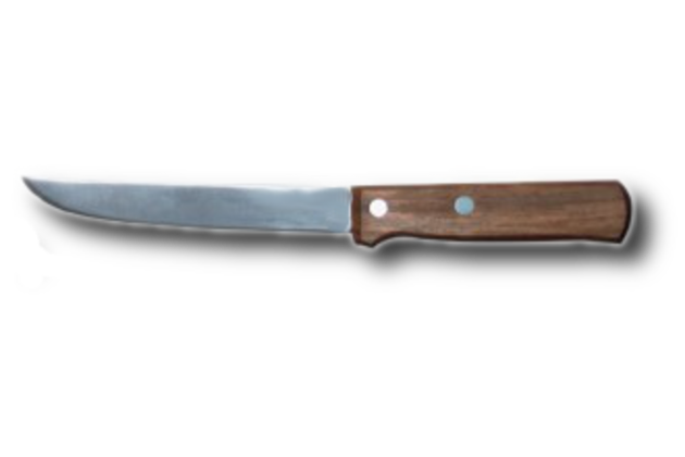Nůž na steaky s dřevěnou ručkou