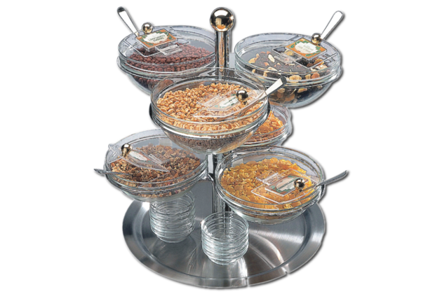 Etáž šestipatrová 23x48x60 cm