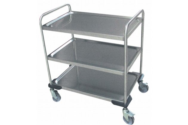 Vozík servírovací - 3 police (vysoká nosnost)