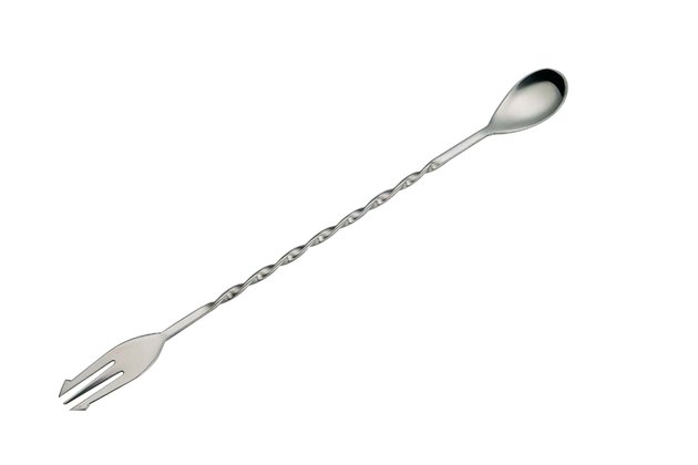 Barmanská lžíčka s vidličkou