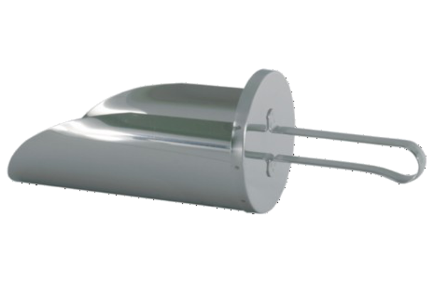 Lopatka nerezová na mouku pr.14 cm