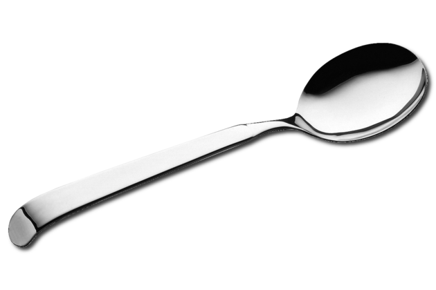 Lžíce servírovací - zahnutá 28 cm