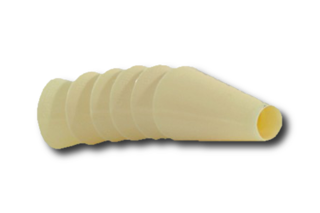 Koncovka plastová - kulatá (6ks) od 5 do 15 mm