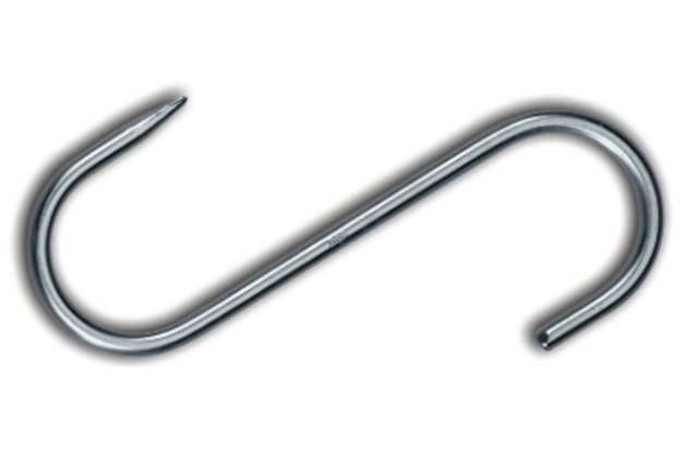 Hák ocelový 12cm (sada 10ks)