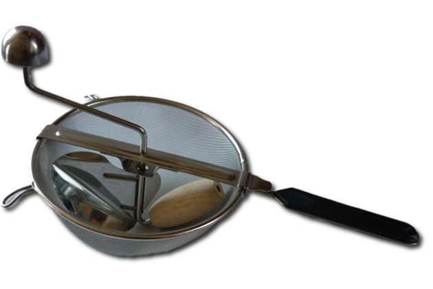 Cedníkové síto jemné s pasírkou pr. 20cm