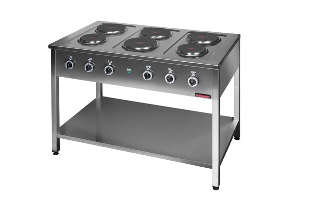 Elektrické vařidlo s policí Kromet 000.KE-6M