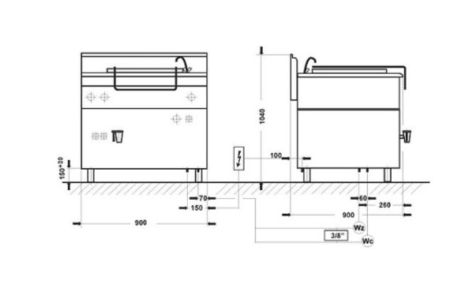 El. kotel linie 900.BEK-150.12