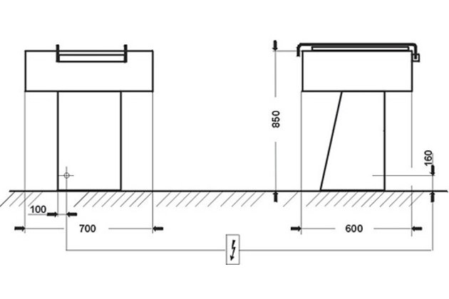 el. smažící pánev samostatná 000.PE-025n2